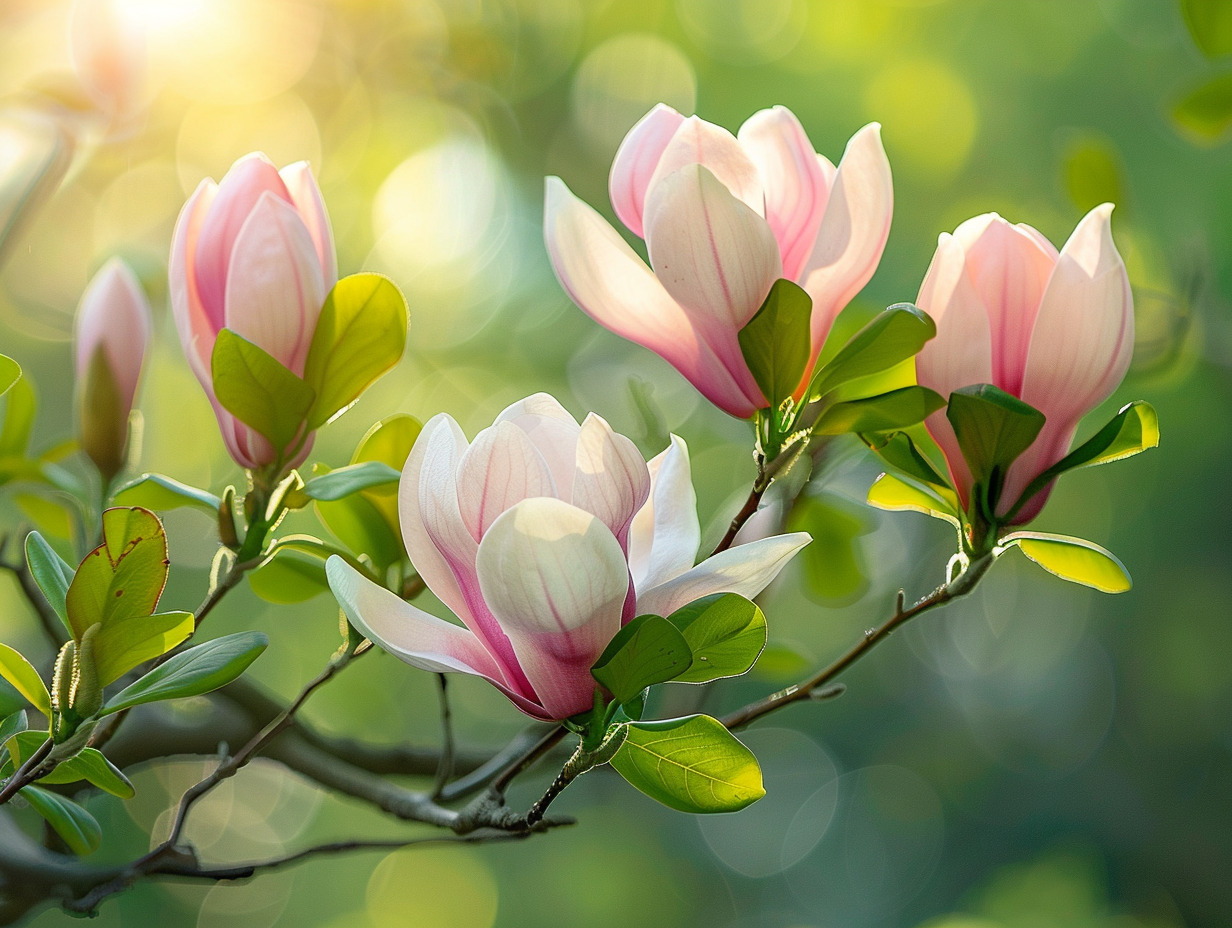 magnolia fleurs